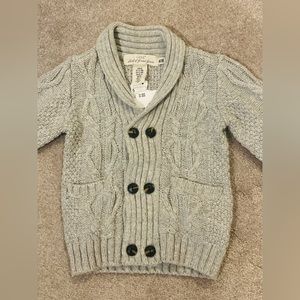 Baby cable cardigan